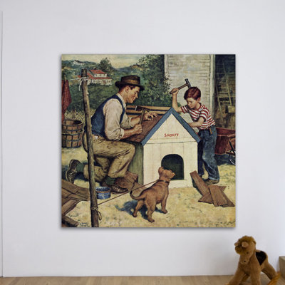 " Building The Doghouse " by Amos Sewell
