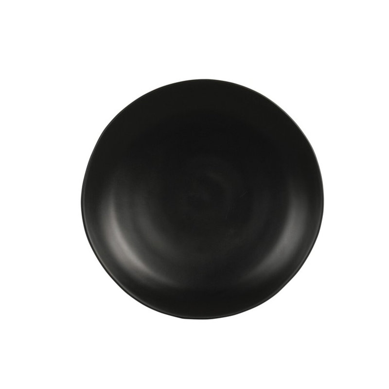 11'' Melamine Dinner Plate, Black