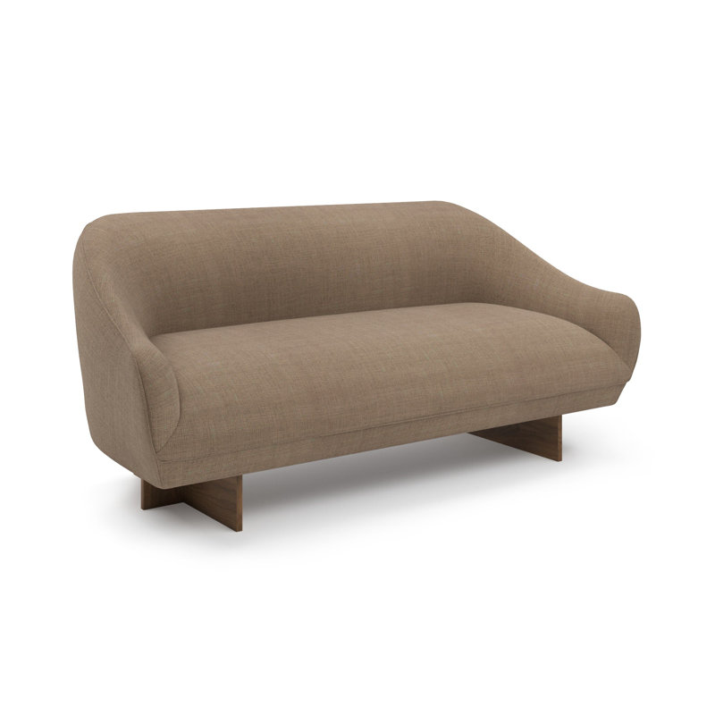 Elouise Sofa, 32" H x 84" W x 33" D, Nevis Khaki