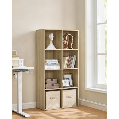 Carrie 129.5cm H x 65.5cm W Cube Bookcase