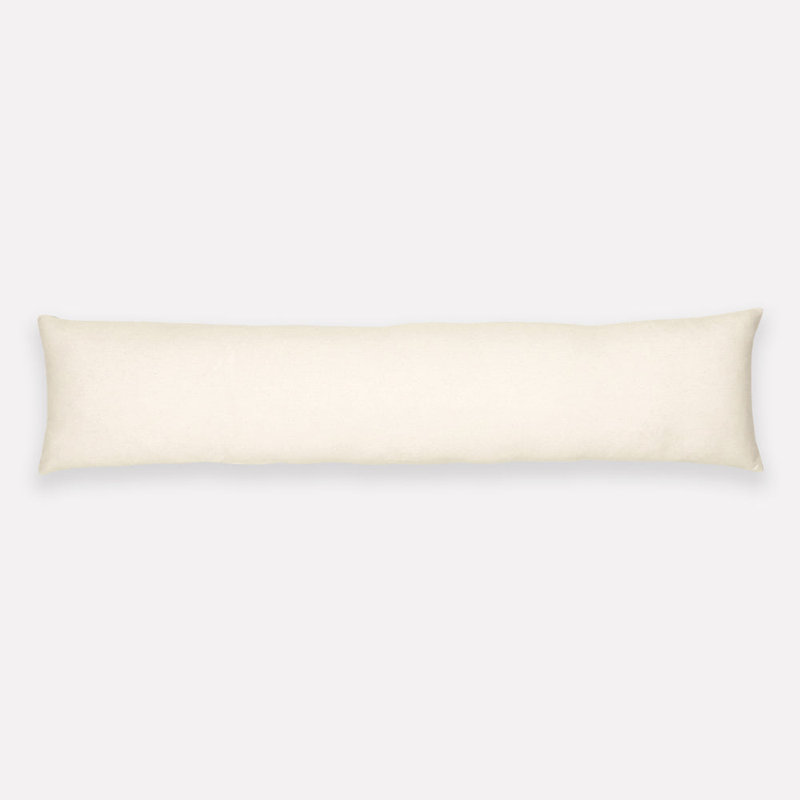 Checkered Lumbar Pillow, 12"H x 42"W, Blue/Red/Green Striped