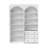 86.6'' H X 63'' W Arched Display Cabinet