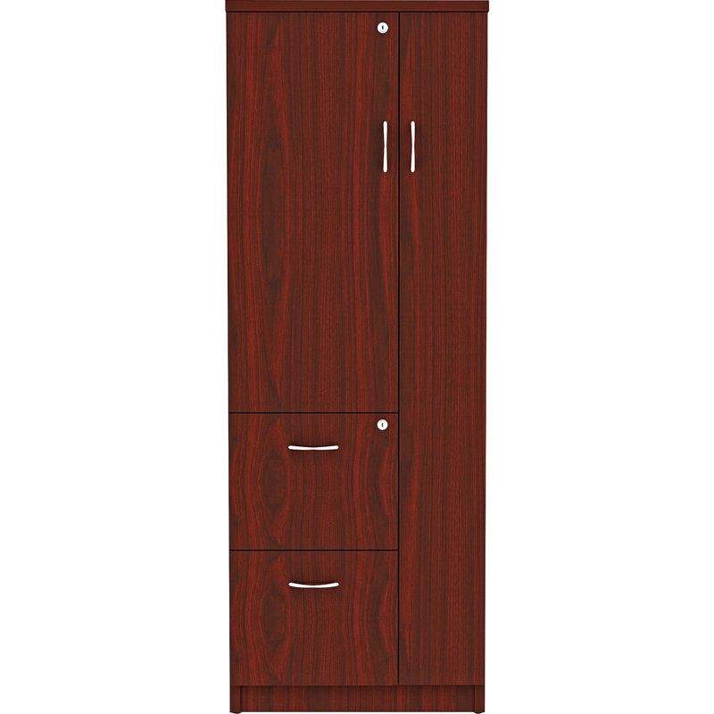 Armoire de rangement Orlanda, Acajou
