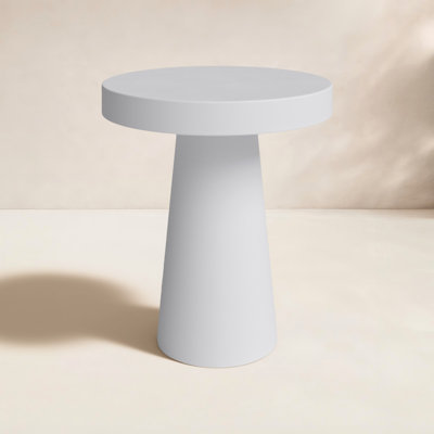 Prevelly 18" Concrete Round Patio Table