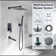 Wall Mounted 16" Rain Shower Head System With Air Injection Technology