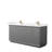 72'' Double Bathroom Vanity with Cultured Marble Top-79721081-79721083-97985697