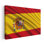 Drapeau espagnol, impression sur toile