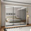 3 Door Manufactured Wood Wardrobe