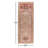 Romania Washable Performance Orange/Pink/Brown Rug-1819892005