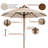 Ayvion 105.75'' Market Umbrella-612993392