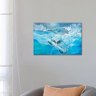 Porsche No. 3 by Marcello Petisci - Print on Canvas