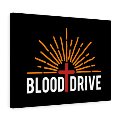 Blood Drive - Wrapped Canvas Print