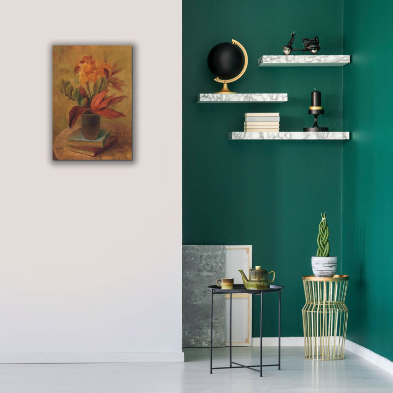 «Tropical Bouquet 1» par Danhui Nai, art mural sur toile, H 26 po x l 18 po