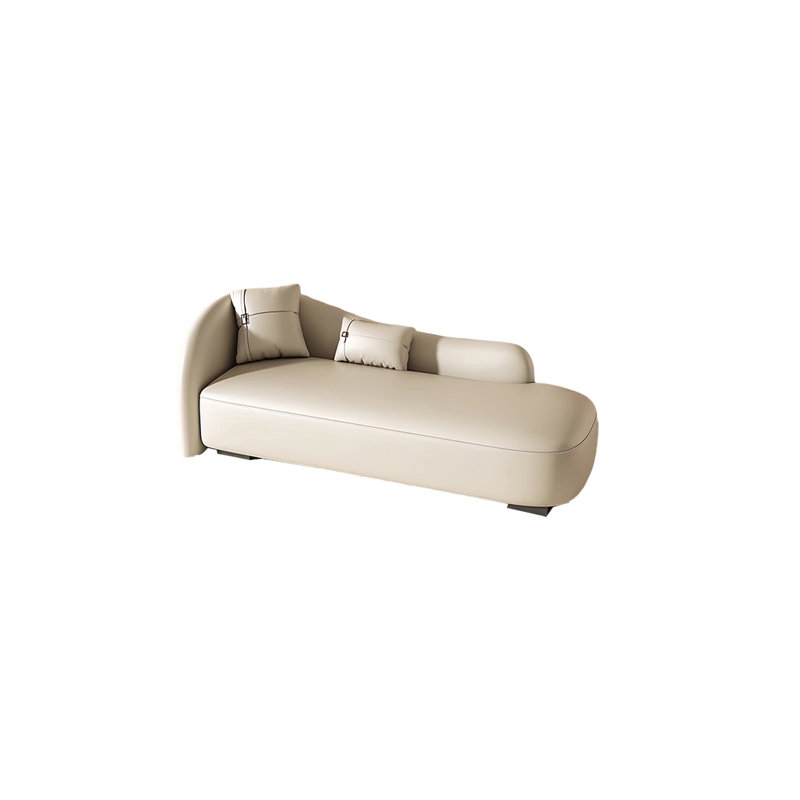 Comfortable Home Bench Shoe Change Stool Upholstered Bench, Beige