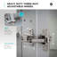 FIXTURES FIXTURES Armoire à pharmacie encastrée ou en saillie en aluminium sans cadre avec charnières à fermeture douce et étagères en verre réglables-475628820-475628821