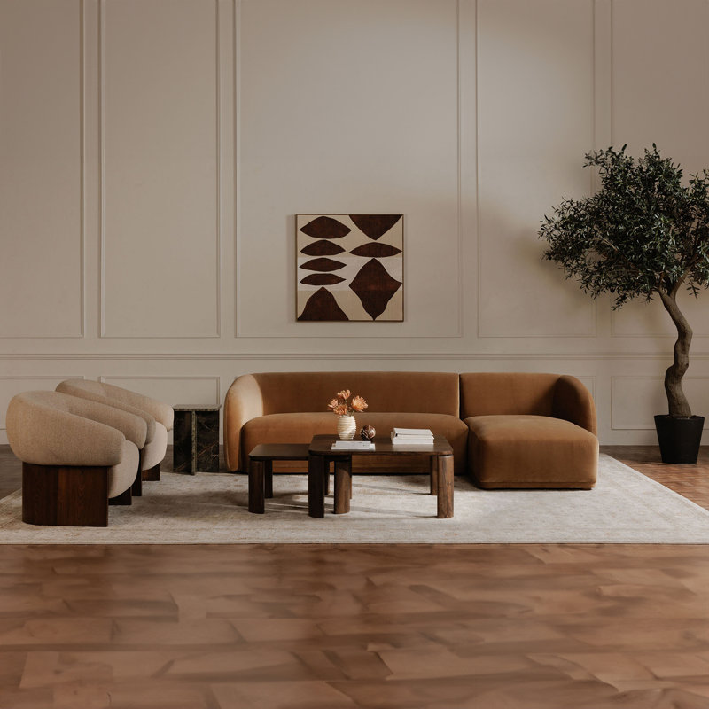 Idanell Nesting Coffee Table Deep Brown