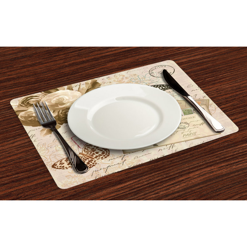 Dugger European Old Lettering Placemat
