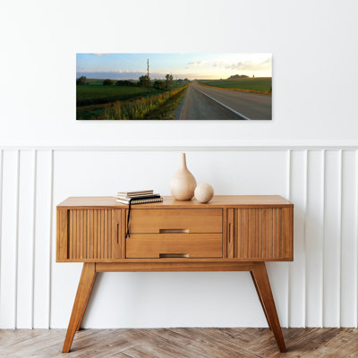 Highway Eastern Ia Abstract Contemporary Landscape Architecture Wall Art