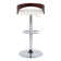 Tymari Adjustable Barstool With Rounded Rectangle Footrest - Set Of 2