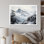 Bernardetta Minimalisme Winter Mountains Summit Splendor II, reproduction d'art sur toile