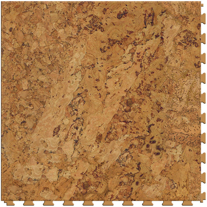 Classic 5mm Thick 20'' W x 20'' L Vinyl, Cork