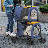 Foldable Pet Stroller with Double Detachable Carriers, Folding Dog Cat Jogger Stroller with Tether-95924708