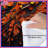 Orange Black Abstract Splatter Comforter-126343017