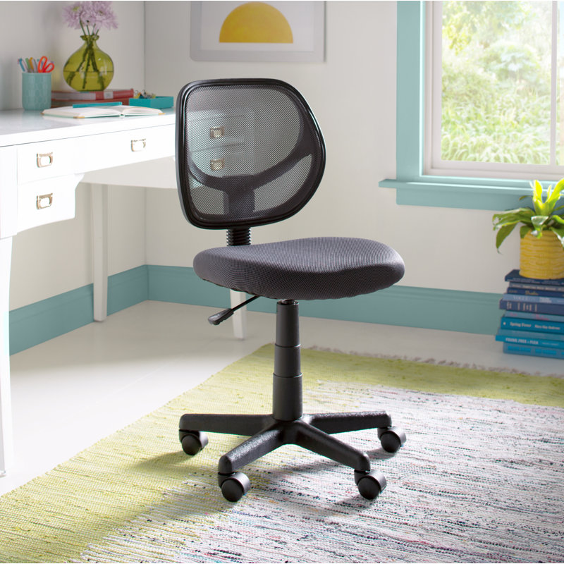 Chaise de bureau Wayfair Basics®, Gris, Non inclus