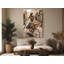 «Parisian Woman on Bicycle Canvas: Impressionistic French Street Scene», art mural-277699299