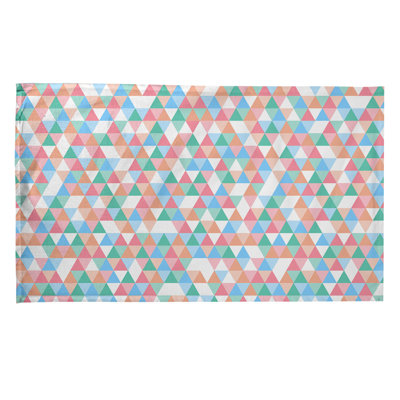 Torchon à motif triangulaire