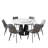 Cherno 6 - Person Pedestal Dining Set-1270748748