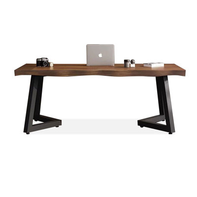 Walnut Rectangular Solid Wood desk