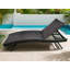 Ensemble de 1 chaise pliante pour patio