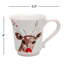 Deer Friends Handmade Stoneware Coffee Mug