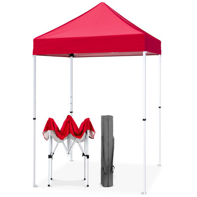 Pop Up Canopies 5 Ft W X 5 Ft D Metal Canopy