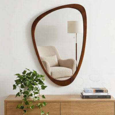 Miroir en bois