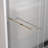 60" Wide Double Sliding Bathroom Door With Hardware And 1/4" (6mm) Tempered Glass, American Design, Easy To Install Up Bathtub Screen Hardware, Step - By Installation Guide For