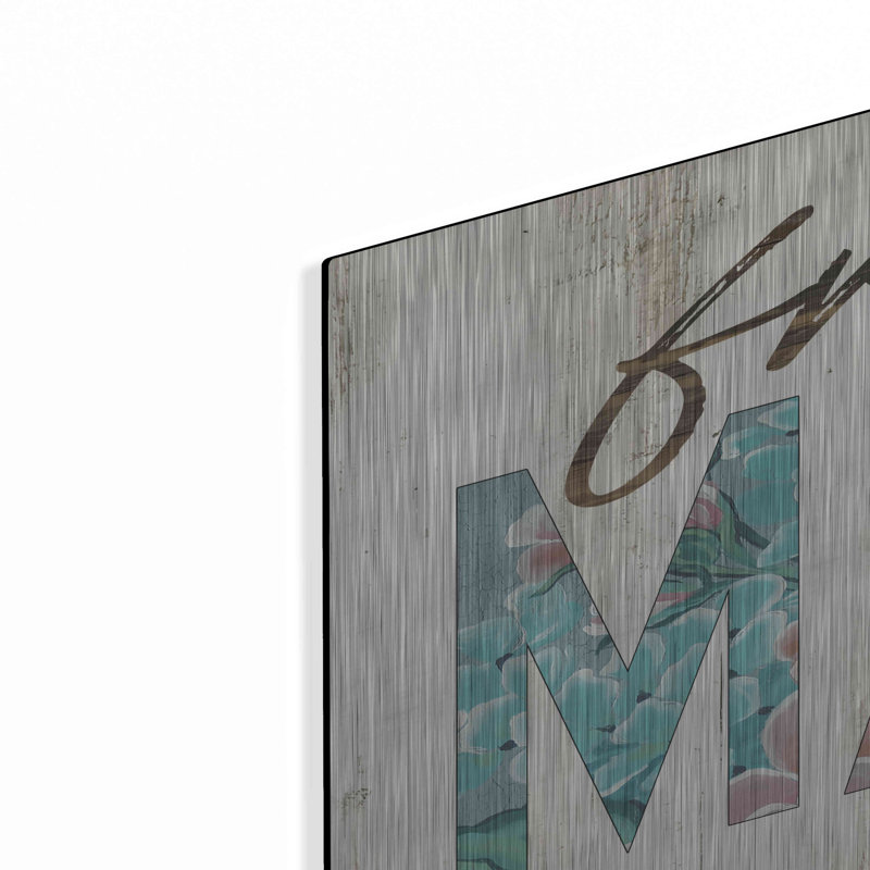 «August Flower Market» par Cindy Jacobs, August Wall®, art mural en métal, H 16 po x l 48 po