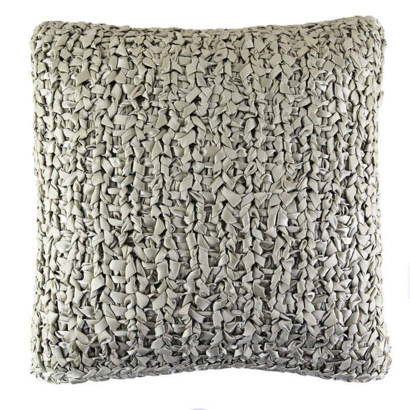 Square Pillow Cover & Insert, Pale Khaki