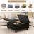 Upholstered Footstool With Storage-793493843