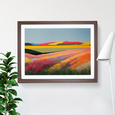 Ultimate Spring Meadow Landscape - Framed Print