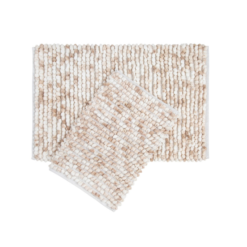 Non-Slip Bath Mat, Beige