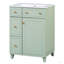 Armoire de meuble-lavabo 24 po avec lavabo en céramique, 2 tiroirs, 1 porte-117021318