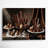 Desserts Beef jerky Black Canvas Wall Art