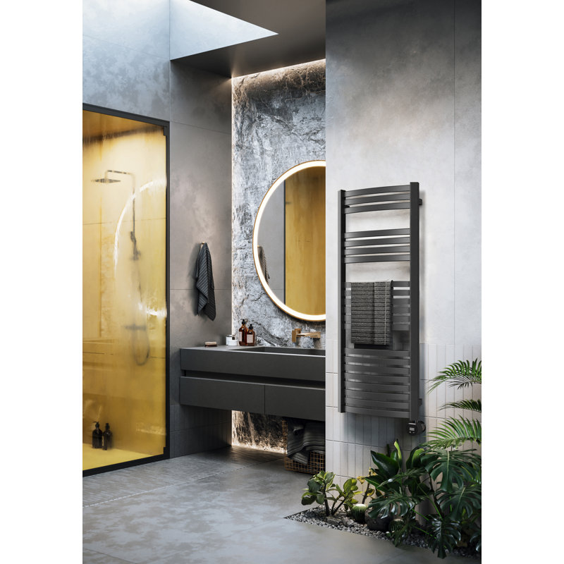 Electric Towel Rail, DEXTER 1220/500, Black