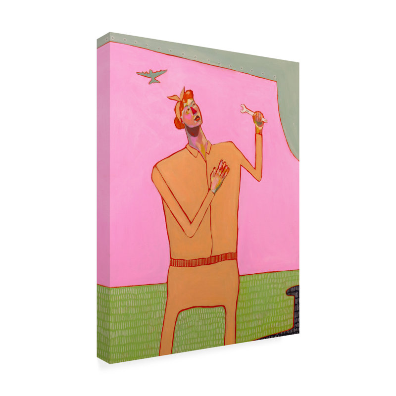 Art sur toile «bol, Bebe Keith», H 19 po x l 14 po
