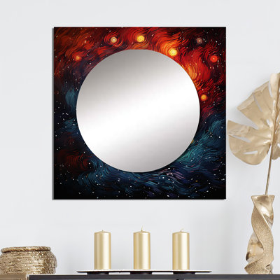 Jahnell - Storms Large Square Mirror Wall Decor For Bedroom