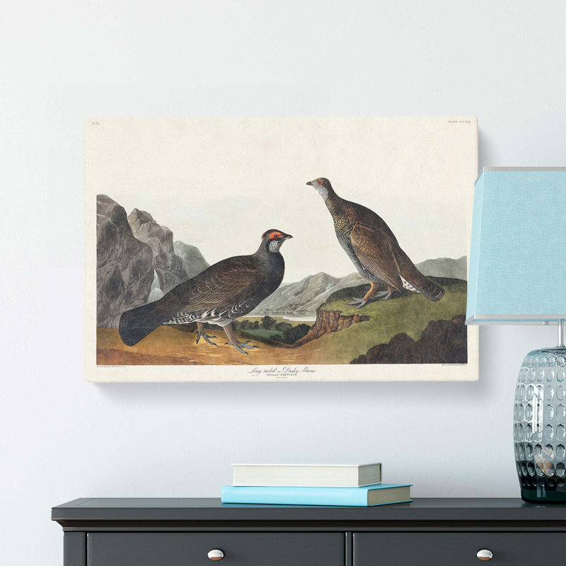 Dusky Grouse by Ohara Koson - Wrapped Canvas, 40cm H x 60cm W x 3cm D