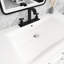 Meuble-lavabo simple autoportant 36 po avec plateau en céramique Matie-1940391281
