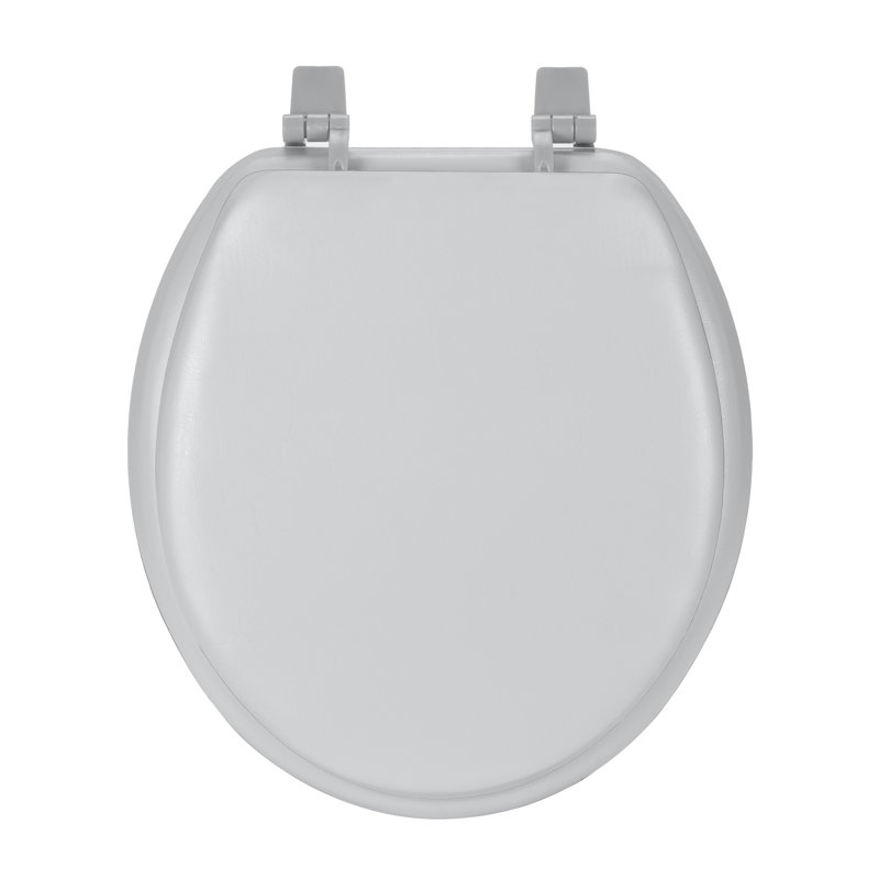 Siège de toilette rond Fantasia, argent